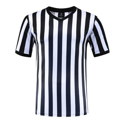 Soccer Referee Uniform Quality Cheap Referee Shirt 100% Polyester Soccer Jersey