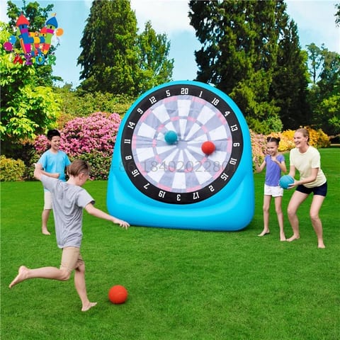 75'' Inflatable Football Dart for Sports Indoor Inflatable Soccer Dart Board