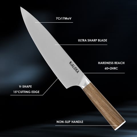 Chef Knife - 8-Inch Professional Japanese Kitchen Knife, Ultra Sharp Gyuto