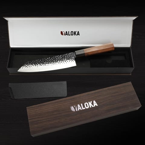 8 Inch Gyuto Knife - Professional Japanese Chef Knife - 3 Layers 9CR18MOV High