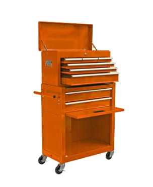 High Capacity Rolling Tool Chest With Wheels And Drawers, 8-Drawer Tool Storage