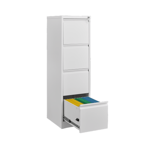 4-drawer Filing Cabinet With Lock