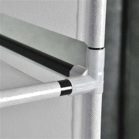 4-layer 8-grid Non-woven Fabric Wardrobe