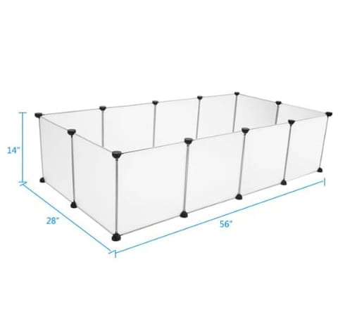 12 Pieces Of Semi Transparent Fence