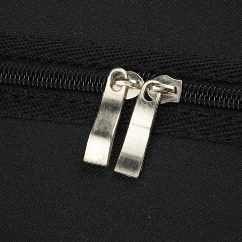 Black Square Violin Case With Thermometer And Buckle