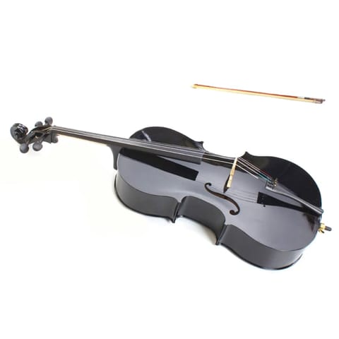 Basswood Cello, Black