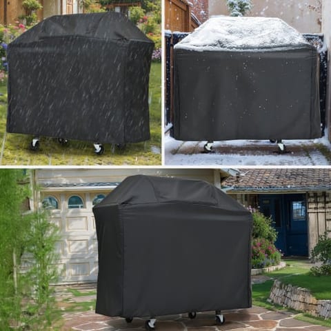 Propane Grill 3 Burner Barbecue Grill Stainless Steel Gas Grill With Side
