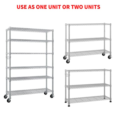 Six-layer Free Combination And Disassembly With 1 Row Of Side Hooks With