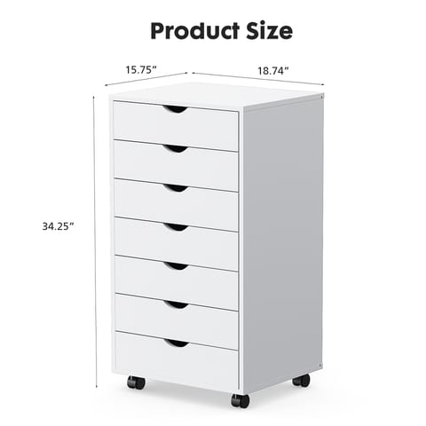 Wheeled Lockers, Dressers, Mobile Organizational Drawers