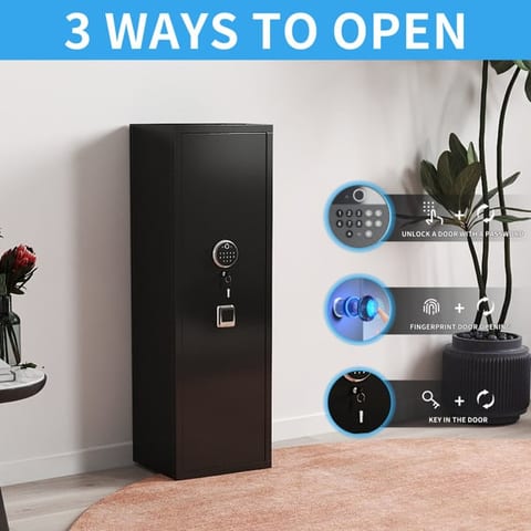 Household Detachable Partition Fingerprint Electronic Safe