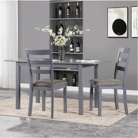 59 Extendable Dining Table, Modern House Dining Room Table For 4-8, Wooden