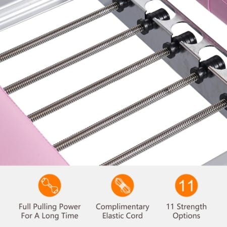 Pilates Reformer Machine For Home Gym Workout, Foldable Pilates Equipment With