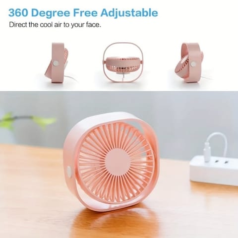 New Desktop Small Fan, Portable Office Student Dormitory Home Mini Fan Silent