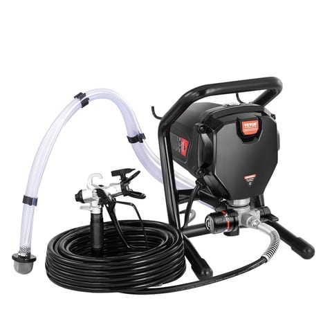 VEVOR Stand Airless Paint Sprayer, 3000PSI 750W Efficient Electric Airless