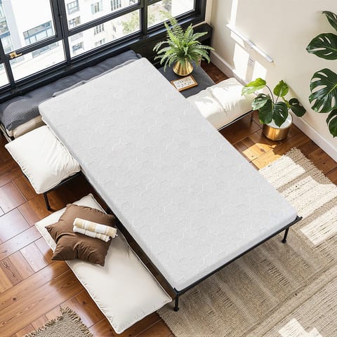 3-inch Memory Sponge Mattress Brings You Comfortable Sleep And Is Suitable For
