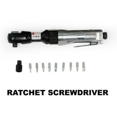 71 Piece Air Tool And Accessories Kit, Impact Wrench, Air Ratchet, Die Grinder