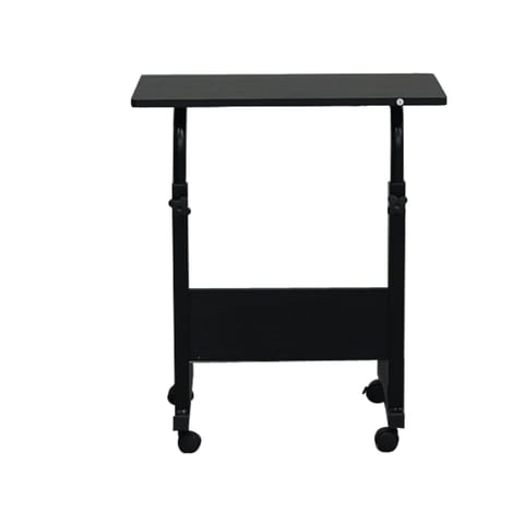 Movable Multi-purpose Side Tables, Computer Desks-black