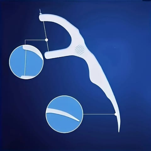150 Dental Floss Cleans The Residue Between The Teeth And Prevents Oral