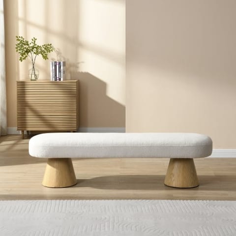 Dining Bench For Dining Room, Upholstered Bedroom End Of Bed Entryway Bench