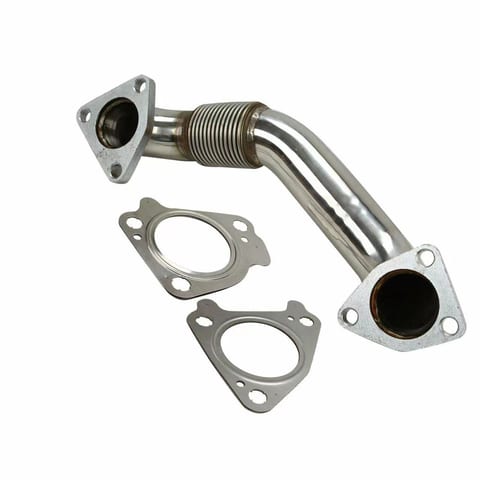 Exhaust Downpipe For Chevy LB7 LLY LBZ LMM LML 6.6L Duramax SL