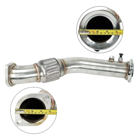 Exhaust Downpipe For BMW 535D 335D E90 E91 E92 E60 E61 M57 Turbo