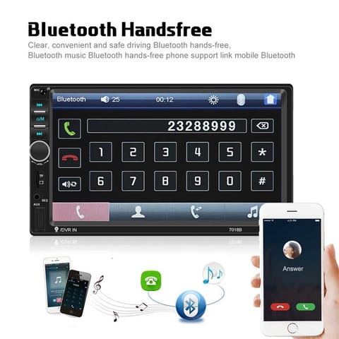 Car Stereo Autoradio 7-inch Touch Screen Radio
