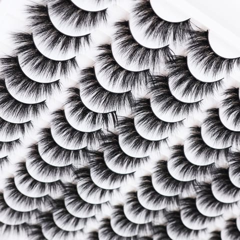 3D False Eyelashes Are Multi-layered, Realistic, Soft And Comfortable