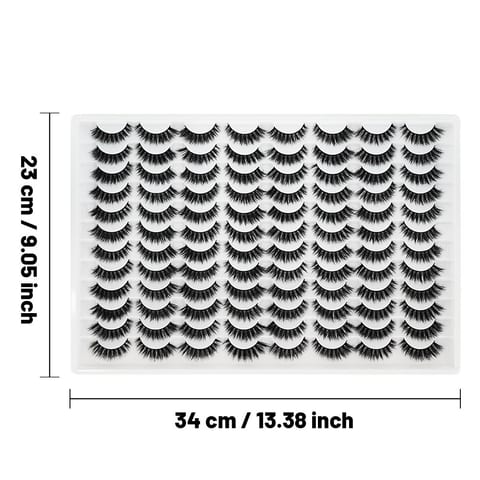 3D False Eyelashes Are Multi-layered, Realistic, Soft And Comfortable