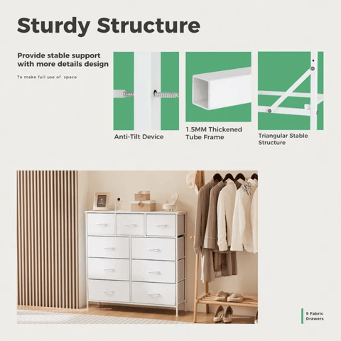Storage Drawer Wardrobe Tall Cabinet Storage Cabinet