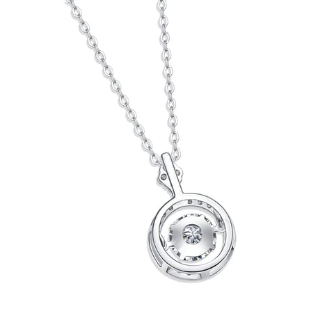 1Touch - A Fashionable And Trendy Jewelry Necklace Pendant Set With 1-carat