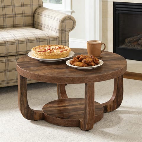 2-Tier Chating Table,Circle Center Table,Coffee Table