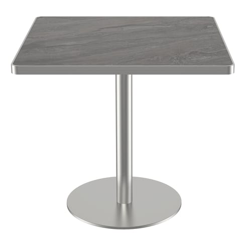 Square Modern Dinning Table 31.5 Inches Bistro Table Tulip Table With Faux