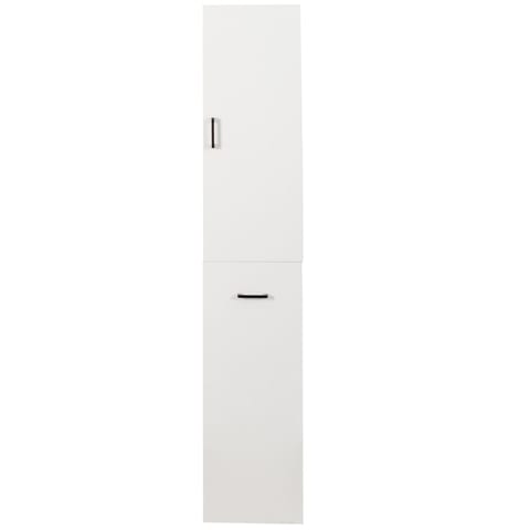 Kitchen Pantry,Tall Cabinet,Freestanding Cabinet With 1 Door And 3 Tier
