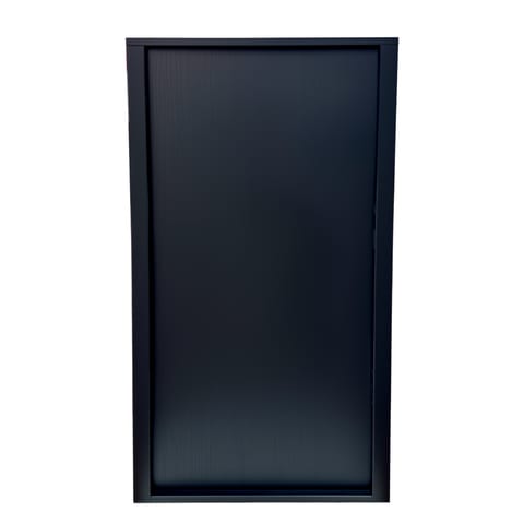 Black Color Modular Wine Bar Cabinet With Storage Shelves With Hutch For Dining