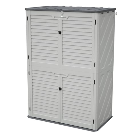 Rust Proof Resin Garden Equipment Storage - Weatherproof, Spacious, UV