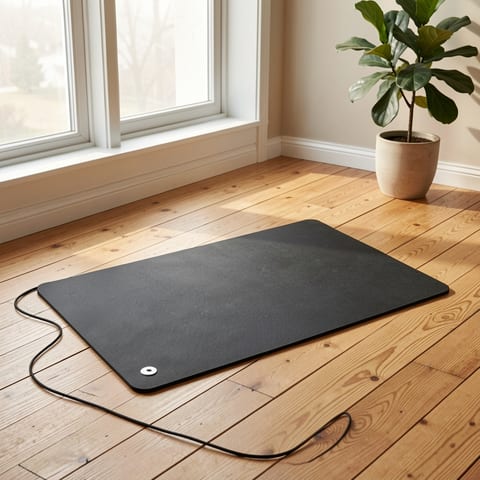 90 60 cm Grounding Health Yoga Mat with Grounding Cord 35.4 23.6in Earthing