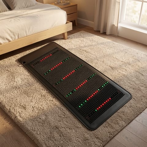 US Local Stock Amethyst Massage PEMF A9000 Mat Photon Red Light Sleep PEMF