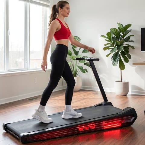 Vibration Walking Pad - 3 in 1 Under Desk Vibration Plate Treadmill