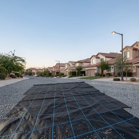 Geotextile fabric for soil stabilization and landscaping