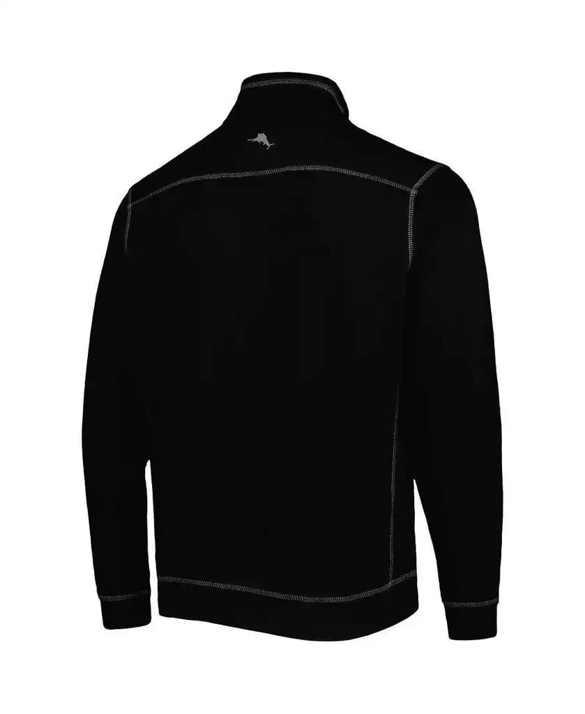 Men's Black Florida State Seminoles Sport Tobago Bay Tri-Blend Mock Neck, product photo