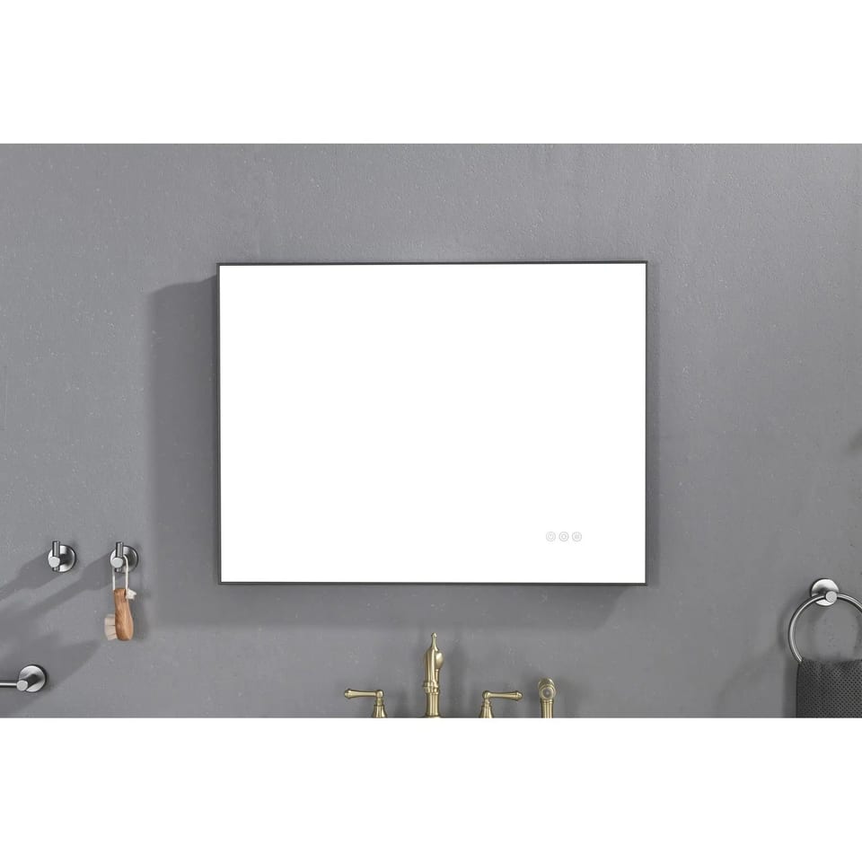 32x 24-Inch LED Bathroom Vanity Mirror with Back Light Wall Mount Anti-Fog, product photo