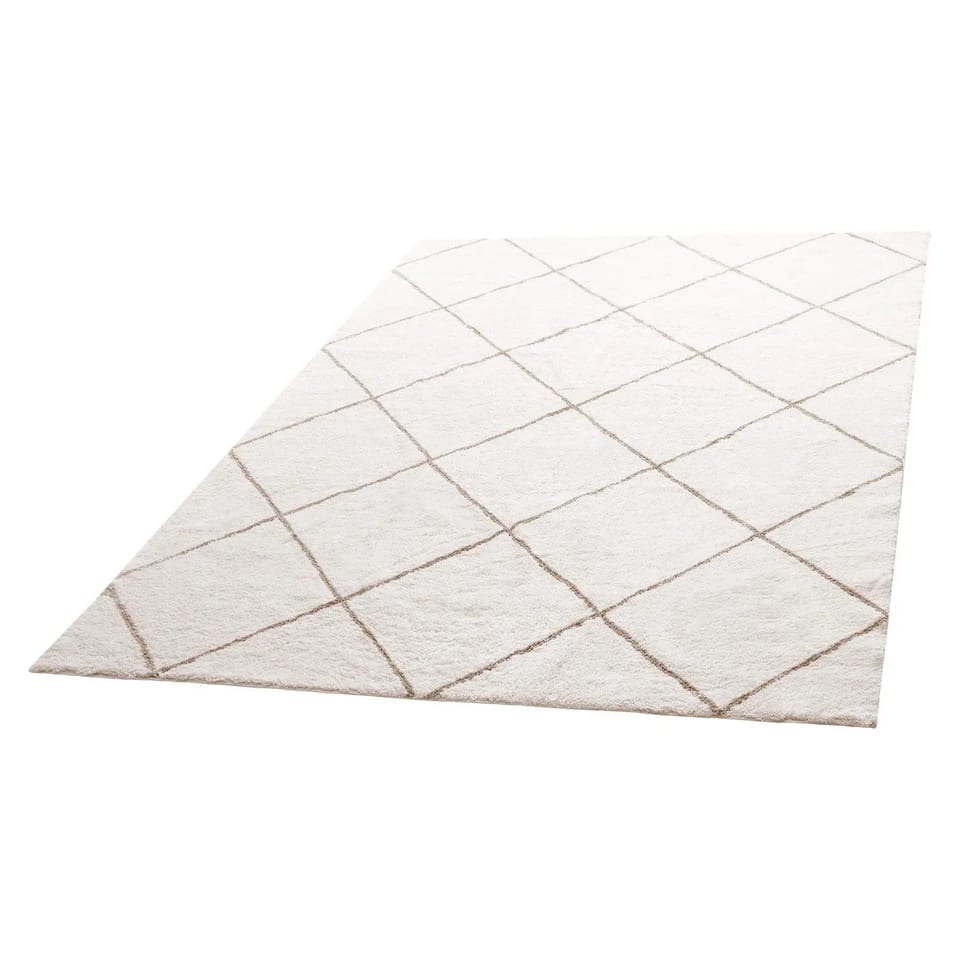 Indoor 8 X 10 ft Beige Plush Area Rugs Thick Durable High-Pile High-Traffic, product photo