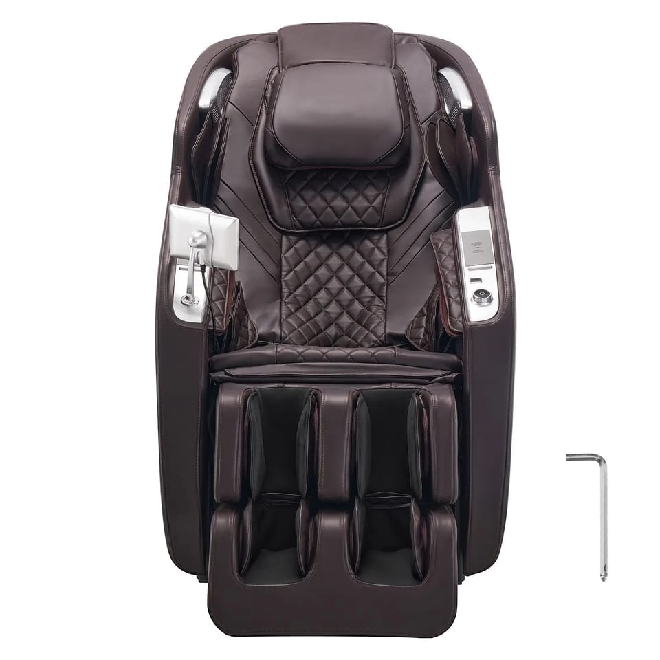 4D Full Body Zero Gravity Massage Chair SL Track Yoga Stretch AI Voice Control, product photo