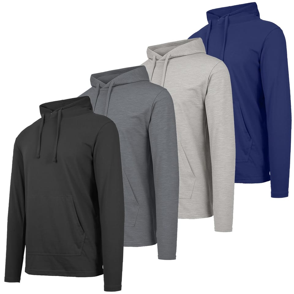Men's Solid Autumn Eco-Friendly Breathable Woven Cotton Regular Fit Lightweight, product photo