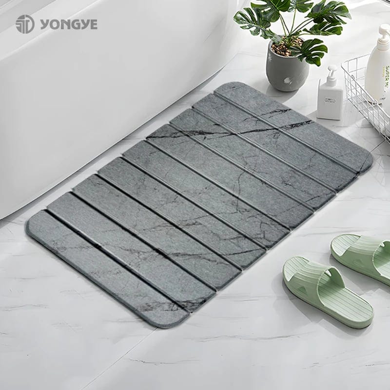 40 60 Diatomaceous Earth Foldable Diatomite Stone Mats Quick Water Absorption, product photo