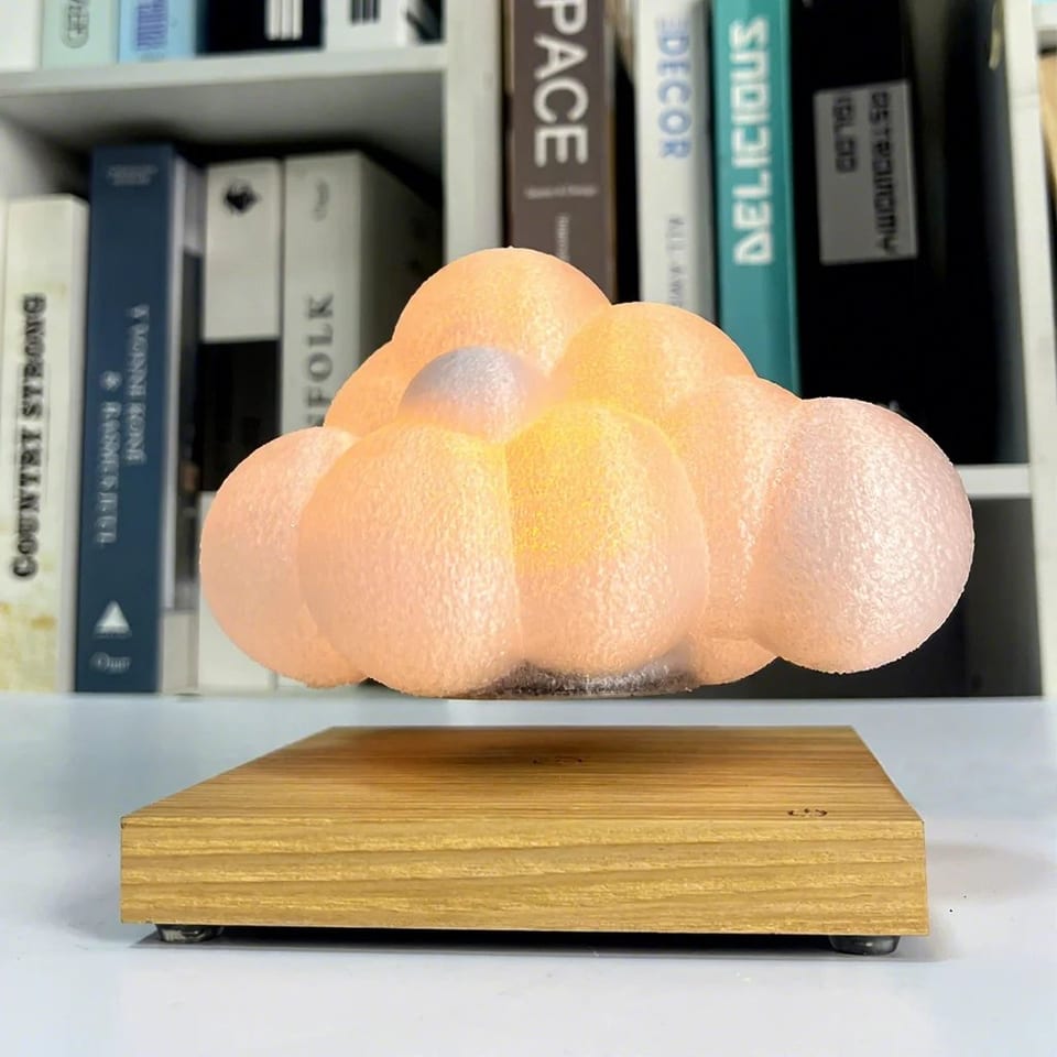 Modern Luxury Custom Night Lamp Soft Lighting Magnetic Levitation Floating, product photo