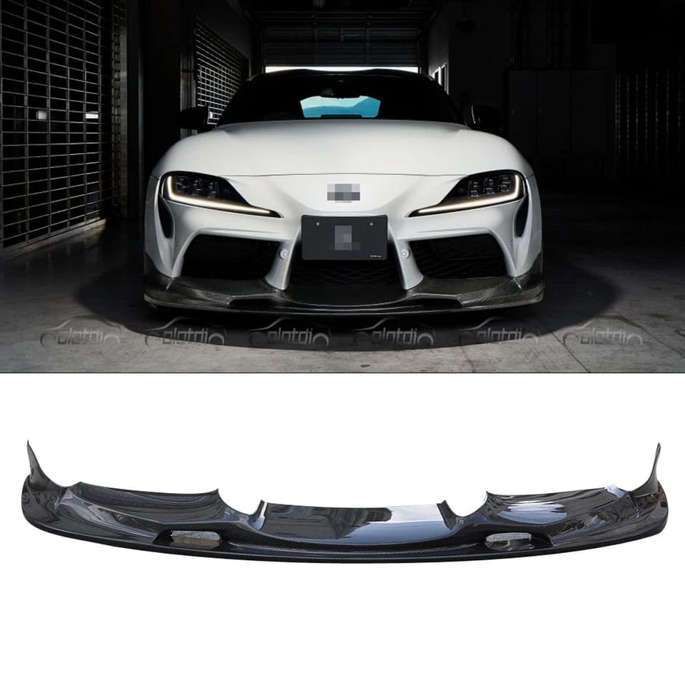 3D Type Chin Spoiler Front Splitter for Toyota Supra GR A90 A91 MK5 Front, product photo