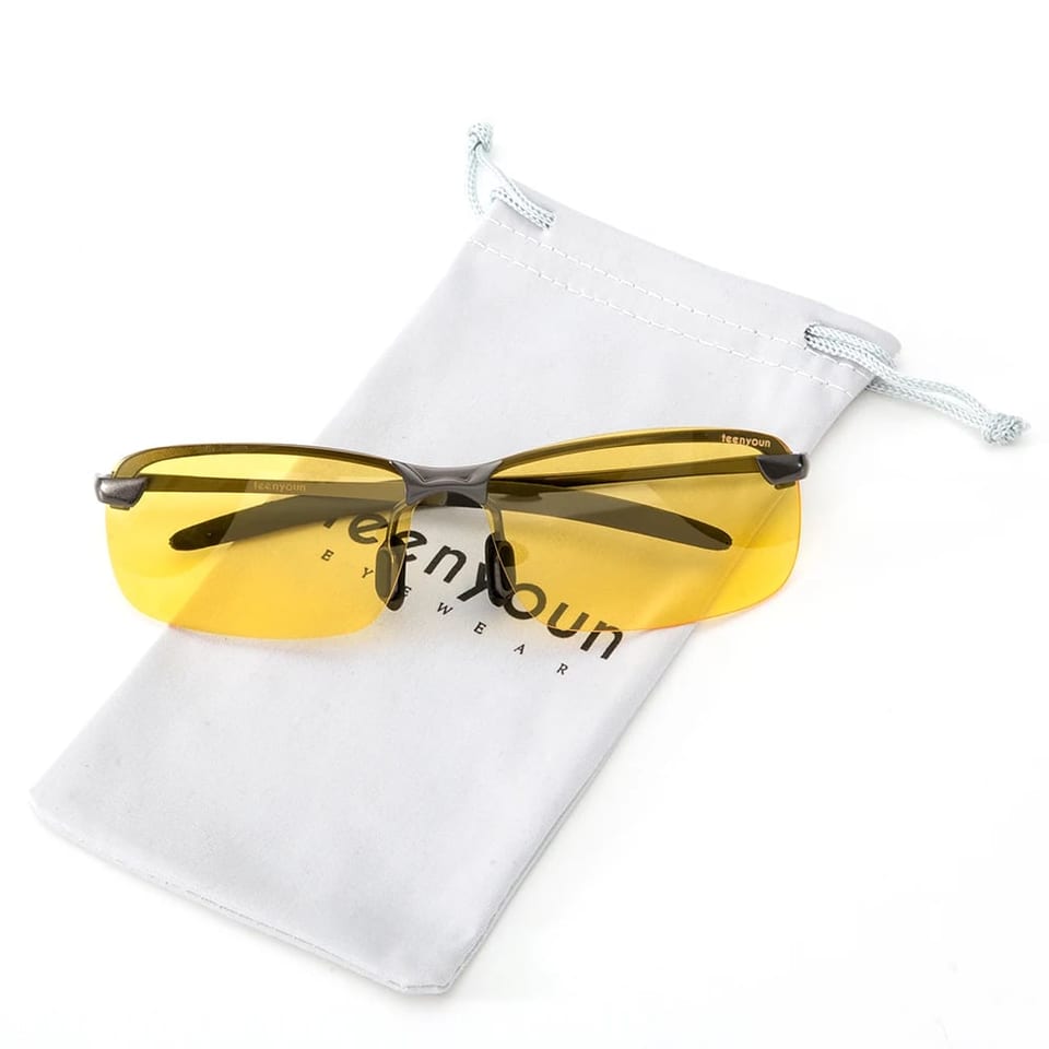 Teenyoun Night Vision Glasses for Driving Risk Reducing Polarized Sunglasses, product photo