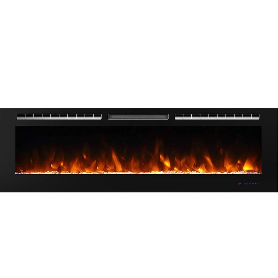 Luxstar 84-Inch Indoor Electric Fireplace Heater High Quality 1500W Super Decor, product photo