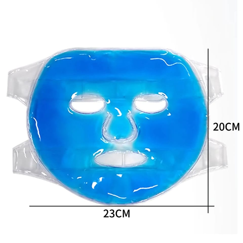 Multi-Function Personal Home Use Facial SPA Tool Hot Cold Therapy Gel Face Mask, product photo